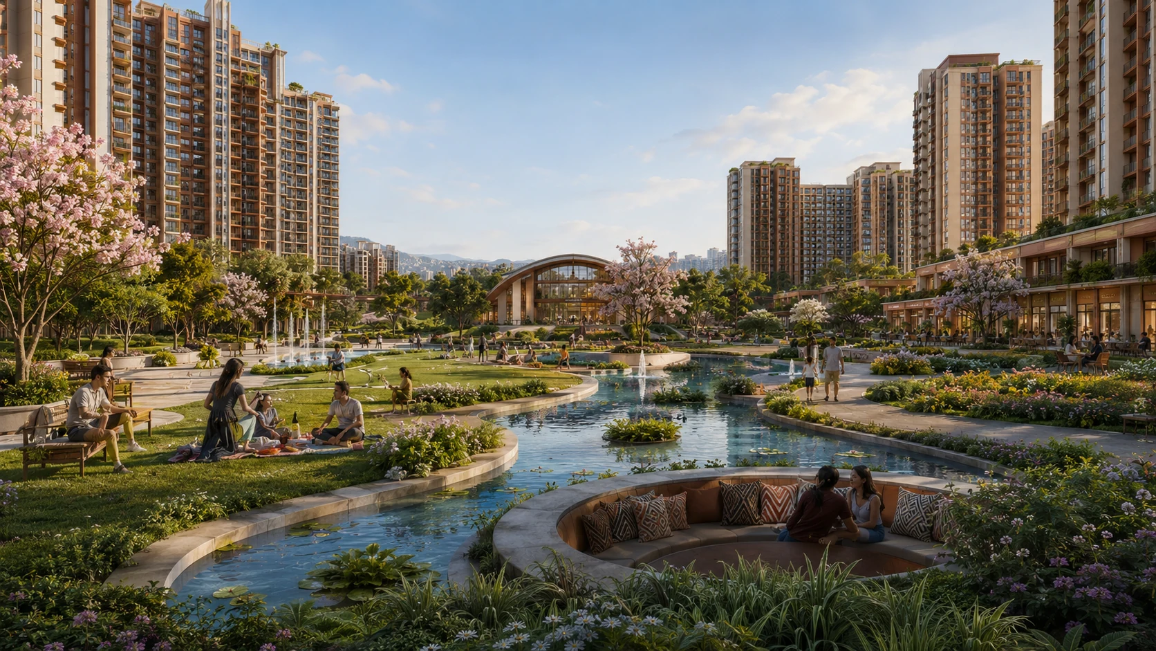 Confluence Garden concept