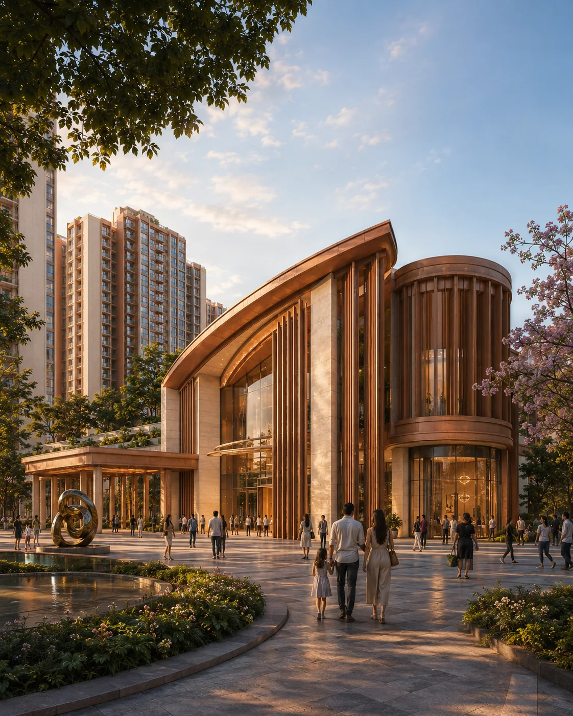 Exchange House cultural pavilion exterior